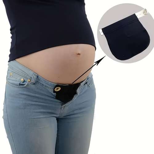 1pc Adjustable Maternity Pants Extender Pregnancy Waistband - Temu